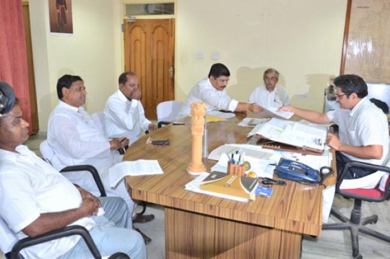 Tripura Congress meets State Election Commissioner, reiterates demand of central forces in Panchayat poll duty Tripura Congress meets State Election Commissioner, reiterates demand of central forces in Panchayat poll duty